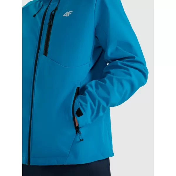  Moška softshell jakna 4F RAW25TSOFM506 MODRA 