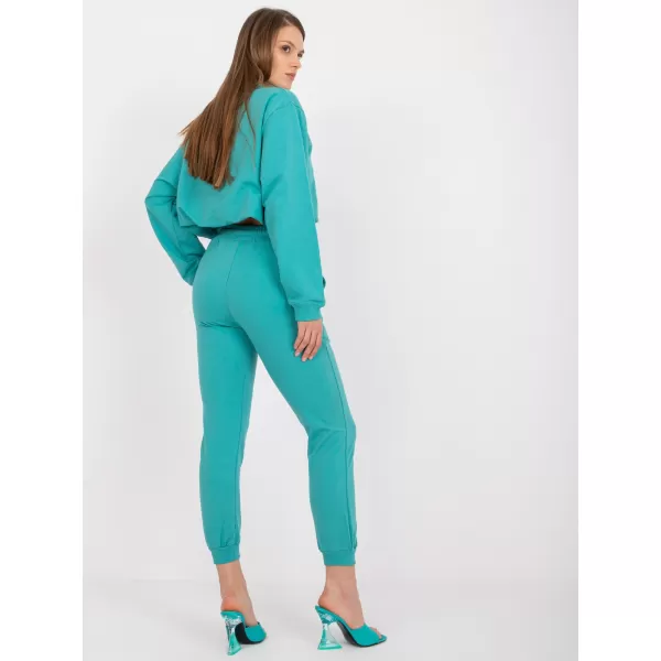  Ženske trenirke BASIC FEEL GOOD AP-DR-A-003 TURKIZNA 