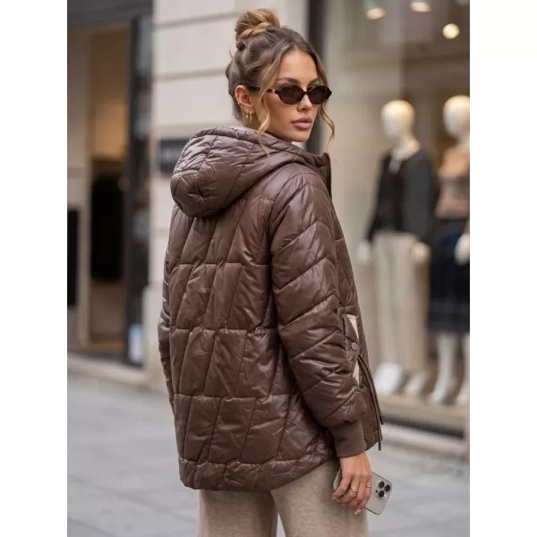  Ženska jakna DSTREET TY5782 RJAVA 