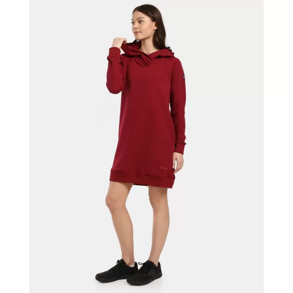  Ženski pulover KILPI HEYDEN-W 1L0209KI TEMNO RDEČA 