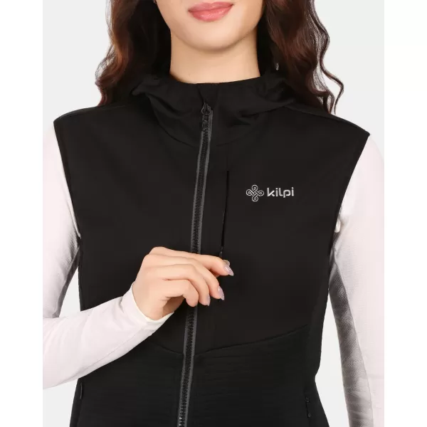  Ženski softshell telovnik KILPI ENIA-W 1L0115KI ČRNA 
