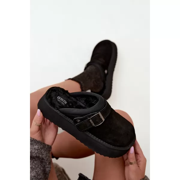  Ženski snežaki BIG STAR SHOES UU274698 ČRNA 
