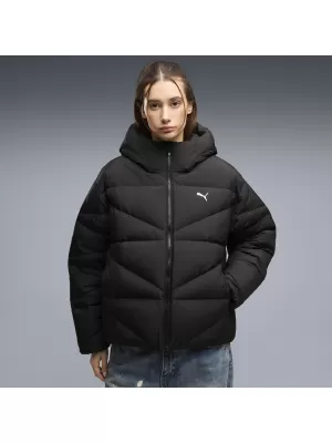Ženski plašč PUMA HOODED DOWN PUFFER JACKET W 69458001 ČRNA PUMA