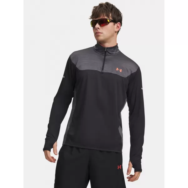  Moška majica s kratkimi rokavi UNDER ARMOUR TECH UTILITY 1/4 ZIP 6004963-002 ČRNA 