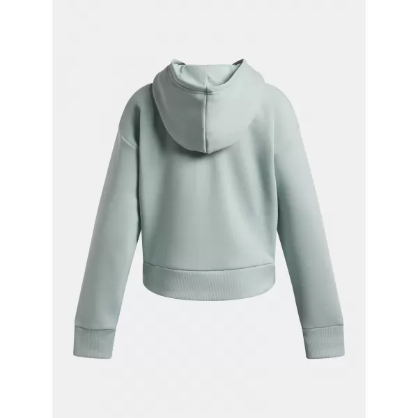  Pulover za deklico UNDER ARMOUR UA RIVAL FLEECE HOODIE 1379517-477 MODRA 