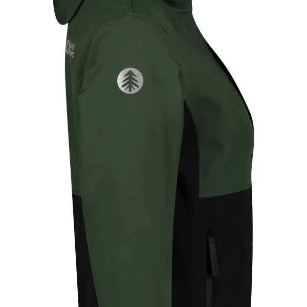  Ženska softshell jakna NORDBLANC BLINK NBSSL8320 ZELENA 