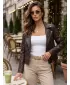 Ženska jakna DSTREET TY5722 RJAVA