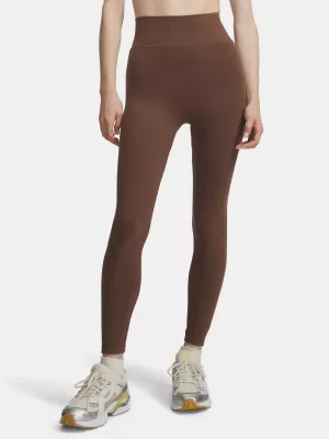 Ženske pajkice UNDER ARMOUR SEAMLESS COTTON LEGGING 6010166-230 RJAVA