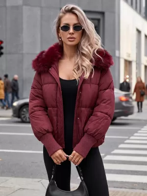 Ženska jakna DSTREET TY5817 BORDO