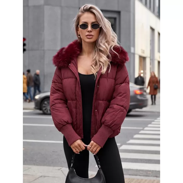  Ženska jakna DSTREET TY5817 BORDO 
