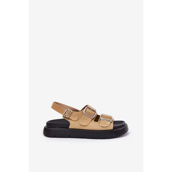  Ženske sandale BIG STAR SHOES RR274665 BEŽ 