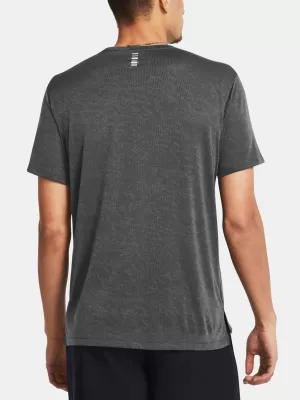 Moška majica s kratkimi rokavi UNDER ARMOUR LAUNCH CAMO SHORTSLEEVE 1386681-025 SIVA