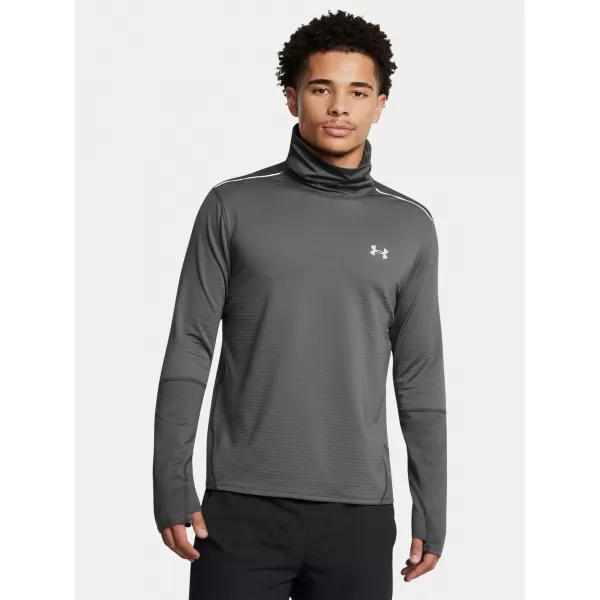  Moška majica s kratkimi rokavi UNDER ARMOUR VANISH CW FUNNEL TOP 1387794-025 SIVA 
