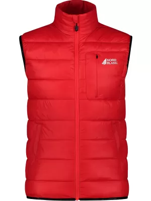 Moški zimski telovnik NORDBLANC FLINT WJM8391 RDEČA