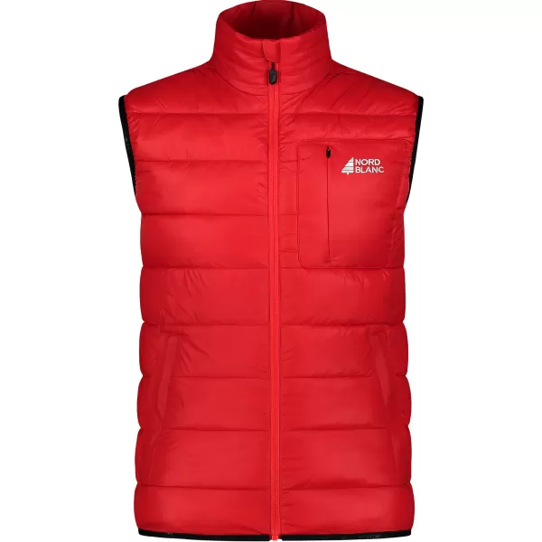  Moški zimski telovnik NORDBLANC FLINT WJM8391 RDEČA 