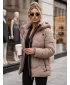 Ženska jakna DSTREET TY5753 KAKI