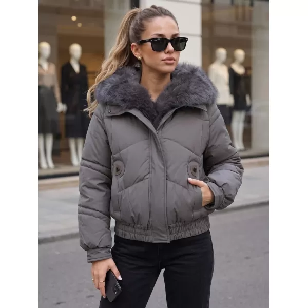  Ženska jakna DSTREET TY6010 TEMNO SIVA 