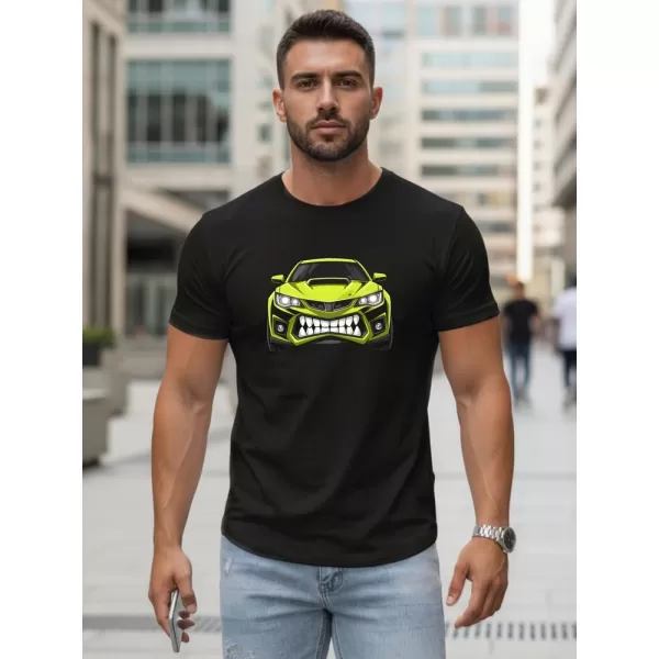 Moška majica s kratkimi rokavi DSTREET NX5015R-BK ČRNA 