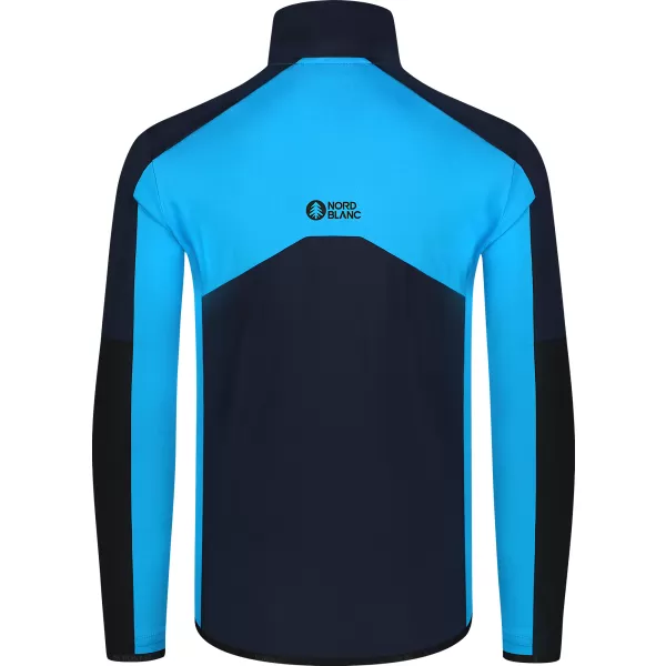 Moški powerfleece pulover NORDBLANC CUSP NBSFM8334 MODRA 