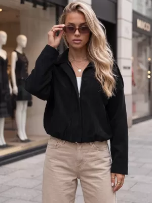 Ženska jakna DSTREET TY6021 ČRNA