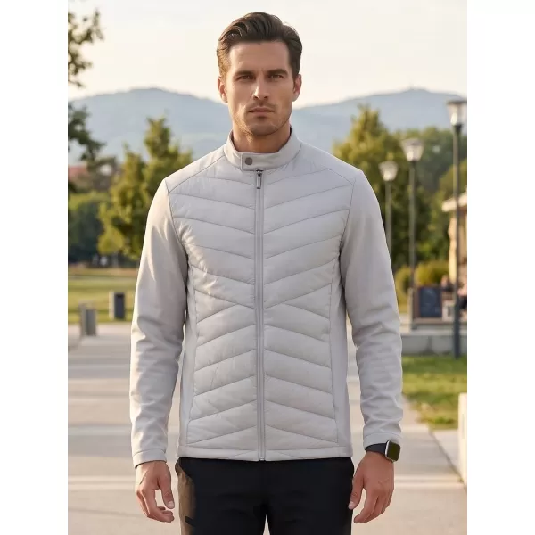  Moška hibridna jakna MALFINI PREMIUM CROSS 555 SREBRNO SIVA 