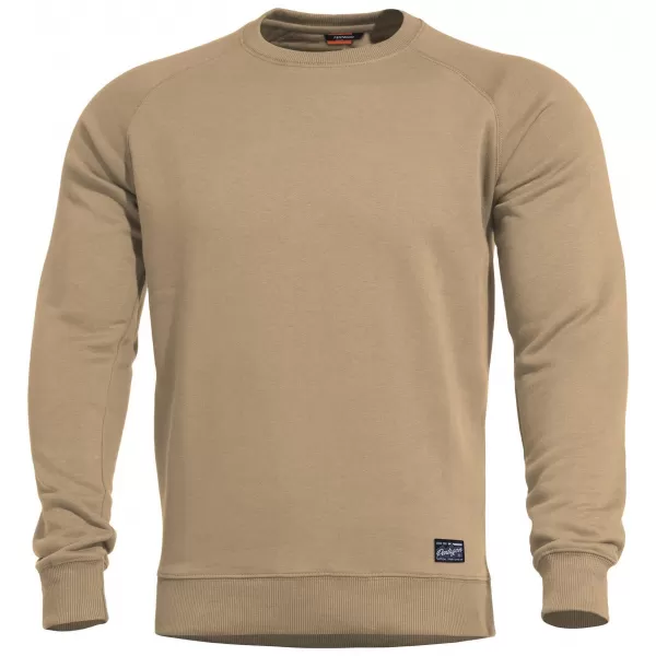  Moški pulover PENTAGON HAWK SWEATER BLANK K09019 RJAVO RJAVA 
