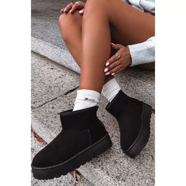 Ženski snežaki BIG STAR SHOES UU274222 ČRNA 
