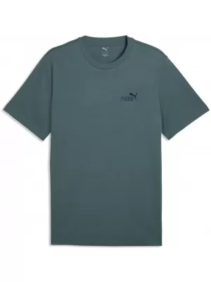 Moška majica s kratkimi rokavi PUMA GRAPHICS 2 COLOR SMALL NO. 1 LOGO TEE 68471790 ZELIŠČNI VRT
