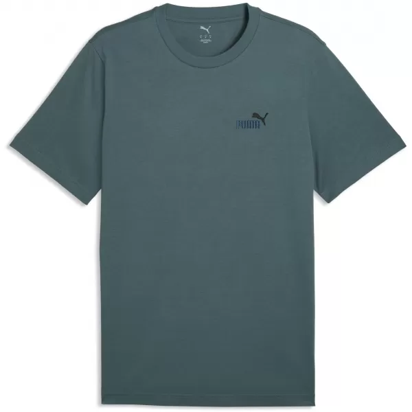  Moška majica s kratkimi rokavi PUMA GRAPHICS 2 COLOR SMALL NO. 1 LOGO TEE 68471790 ZELIŠČNI VRT 