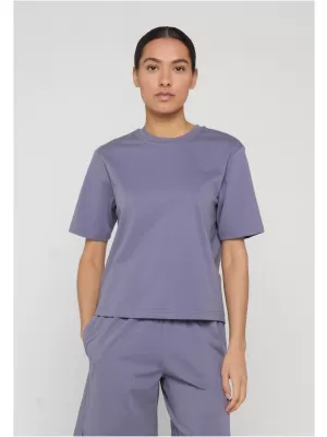 Ženska majica s kratkimi rokavi URBAN CLASSICS TB7172 PRAŠNO VIJOLIČNA