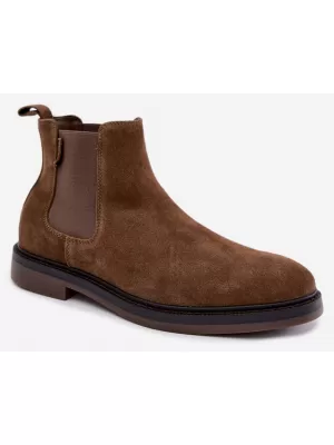 Moški čevlji BIG STAR SHOES UU174277 RJAVE/BEŽ SENCE
