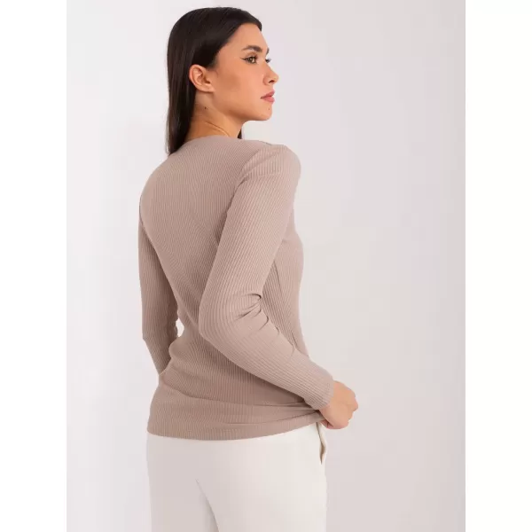  Ženska bluza BASIC FEEL GOOD RV-BZ-9211.26X TEMNO BEŽ 