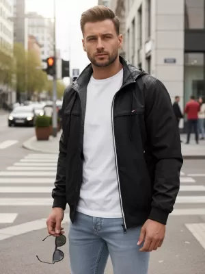 Moška jakna DSTREET TX5135 ČRNA