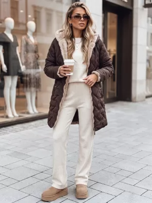 Ženska jakna DSTREET 1 TY5387 RJAVA