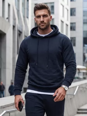 Moški komplet DSTREET AX0674 TEMNO MODRA
