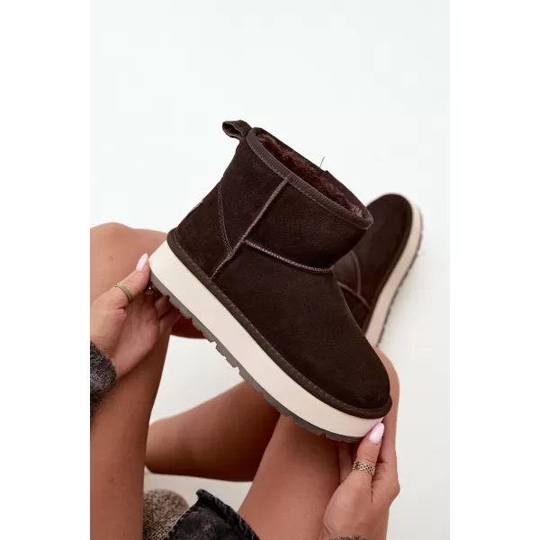  Ženski čevlji BIG STAR SHOES UU274693 RJAVA/BEŽ 