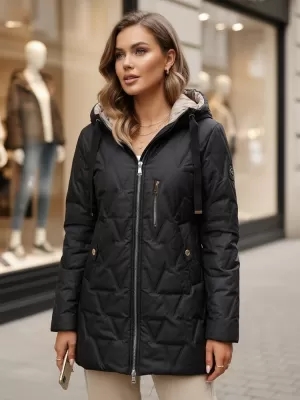 Ženska jakna DSTREET TY5768 ČRNA