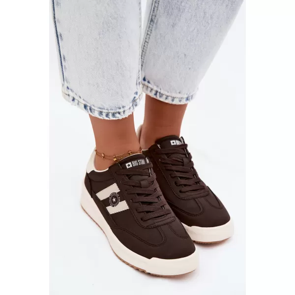  Ženske superge BIG STAR SHOES UU274024 RJAVA/BEŽ 