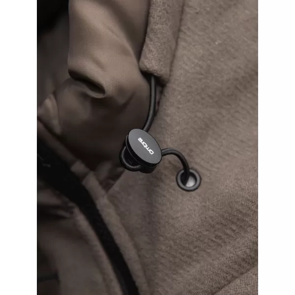  Moška parka OMBRE OM-COWC-0161 PEPELNATO SIVA 