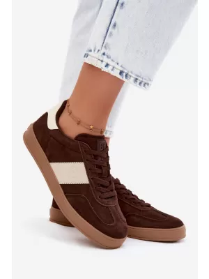 Ženske superge BIG STAR SHOES UU274008 RJAVA/BEŽ