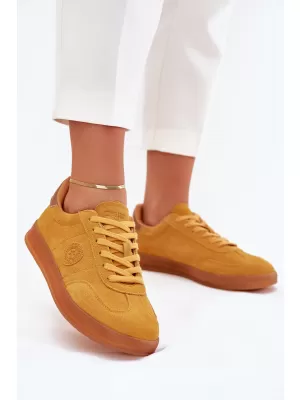 Ženske superge BIG STAR SHOES RR274846 RUMENA/ZLATA