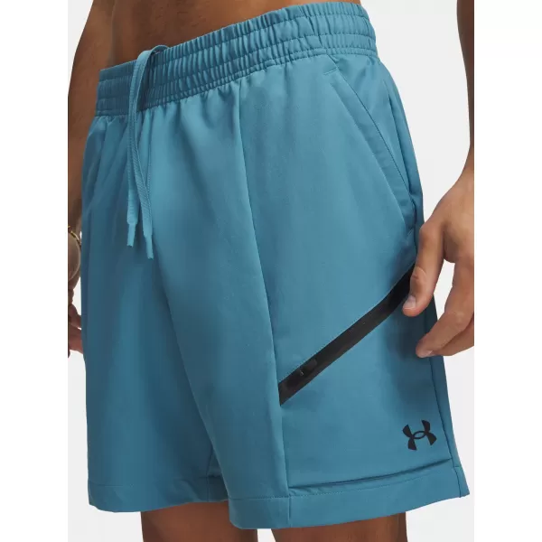 Moške kratke hlače UNDER ARMOUR UNSTOPPABLE WOVEN SHORTS 6009361-466 MODRA 