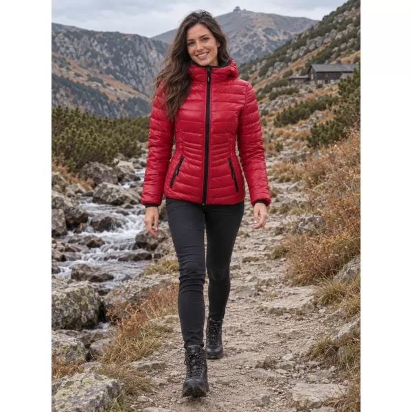  Ženska jakna MALFINI EVEREST 551 RDEČA FORMULA 