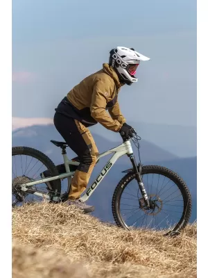 Moška nepremočljiva softshell jakna NORDBLANC EXPEDITIOUS NBSSM8323 RJAVA