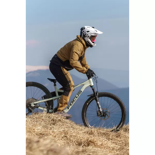  Moška nepremočljiva softshell jakna NORDBLANC EXPEDITIOUS NBSSM8323 RJAVA 