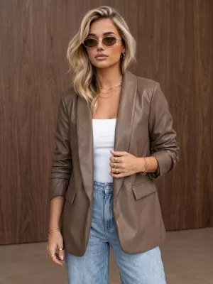 Ženska jakna DSTREET PY0166 FANGO