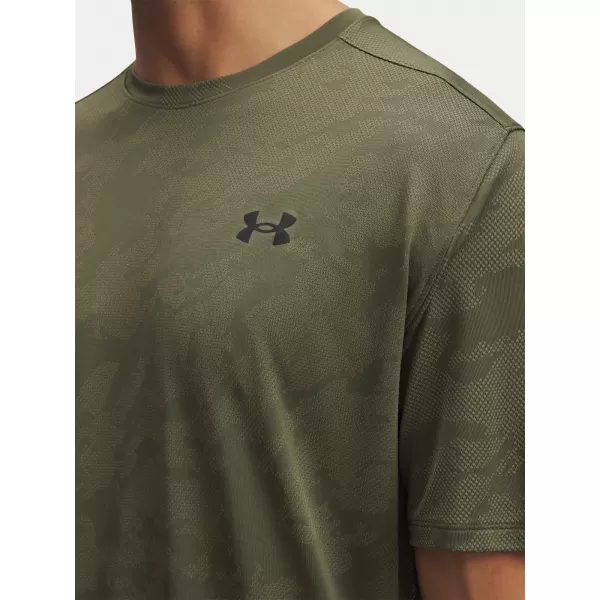  Moška majica s kratkimi rokavi UNDER ARMOUR TECH VENT JCQRD SS 1390047-390 ZELENA 