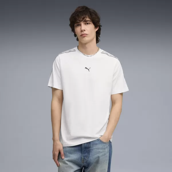  Moška majica s kratkimi rokavi PUMA ESS TAPE TEE 69169302 PUMA BELA 