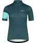 Ženski kolesarski dres NORDBLANC ENTHUSIAST NBSLF8084 ZELENA