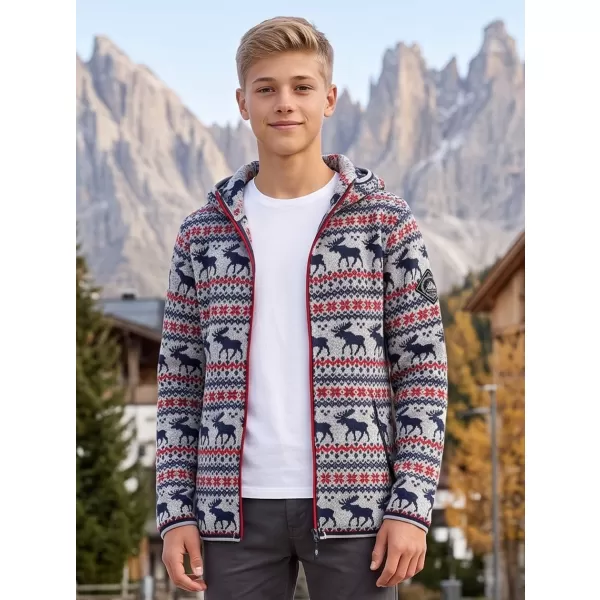  Otroški topel pulover ALPINE PRO NORESO VARIANTA VISOKE RASTI PB 